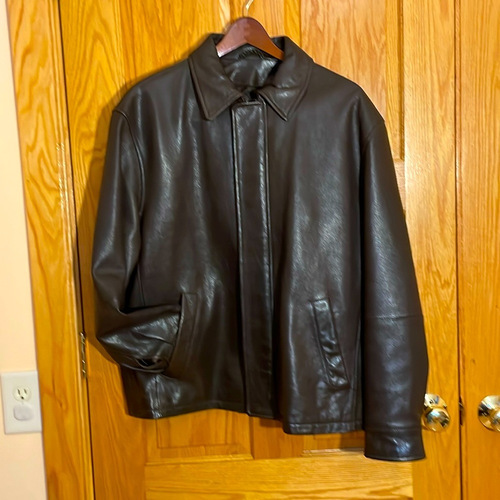 Men’s Buttery Soft  Leather Jacket size Lg